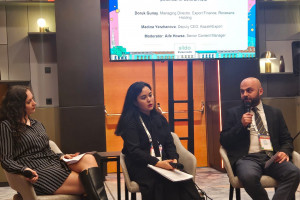 “哈萨克斯坦出口信贷机构”在TXF会议上展示了自己的能力