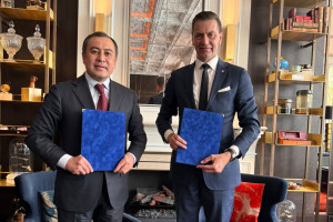 哈萨克斯坦出口信贷机构与斯洛伐克的Eximbanka SR进出口银行签署备忘录