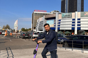 Сотрудники АО «Экспортно-кредитное агентство Казахстана» поддержали акцию «День без автомобиля»