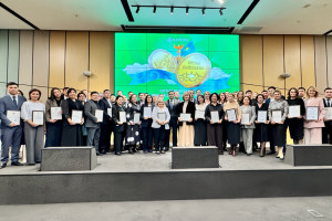 «Қазақстанның экспорттық-кредиттік агенттігі» АҚ қызметкерлері Ұлттық валюта күніне орай марапатталды