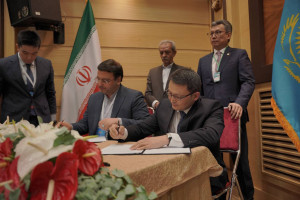 Kazakhstan and Iran reaffirm their willingness   to supporting trade, export credits and investments