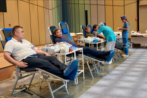 Экспортно-кредитное агентство Казахстана приняло участие в донорской акции