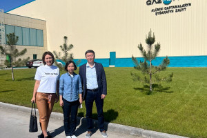 Шымкент кәсіпкерлеріне қазақстандық экспорттаушыларға қолдау көрсету шаралары туралы айтып берді