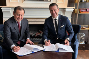 Экспортно-кредитное агентство Казахстана подписало меморандум с Экспортно-импортным банком Словакии «Eximbanka SR»