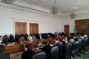 «KazakhExport» Export insurance company» joint-stock company participated in the meeting with Almaty City businessmen