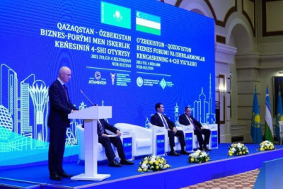 Предприниматели Казахстана и Узбекистана заключили соглашения на $2 млрд